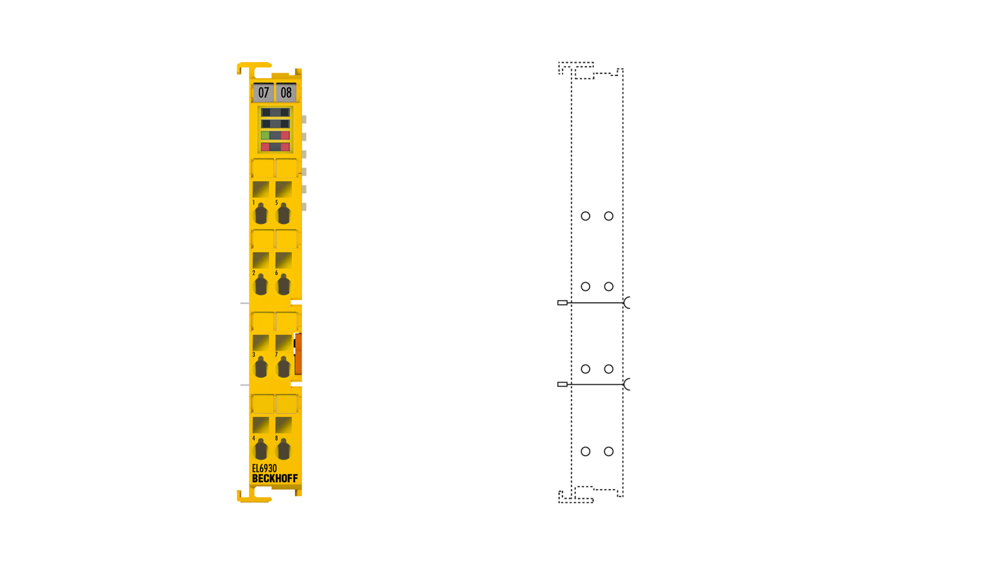 EL6930 | EtherCAT-Klemme, Kommunikations-Interface, TwinSAFE, TwinSAFE Logic