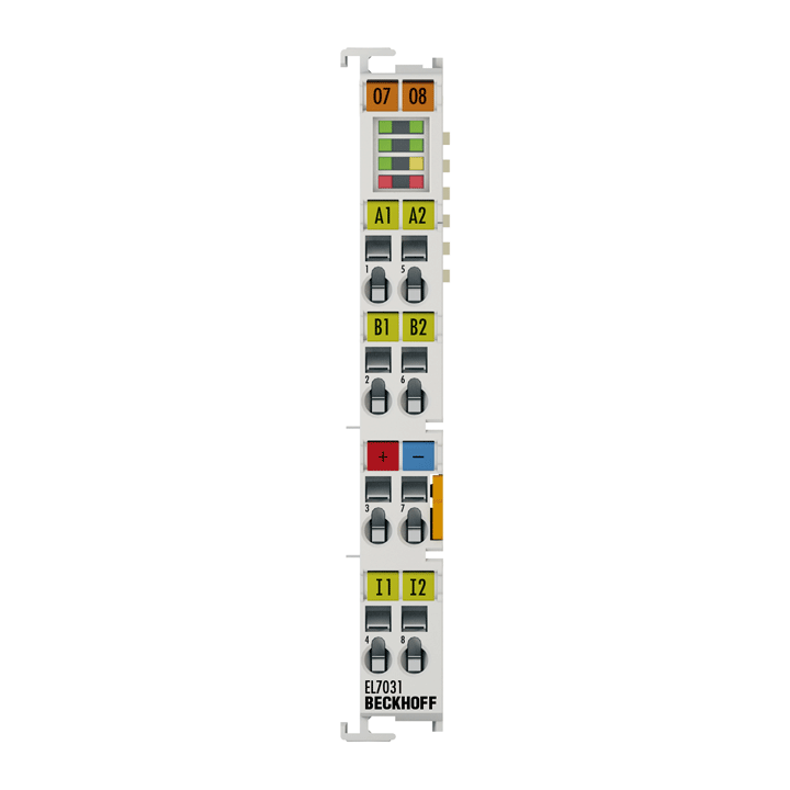 EL7031 | EtherCAT-Klemme, 1-Kanal-Motion-Interface, Schrittmotor, 24 V DC, 1,5 A