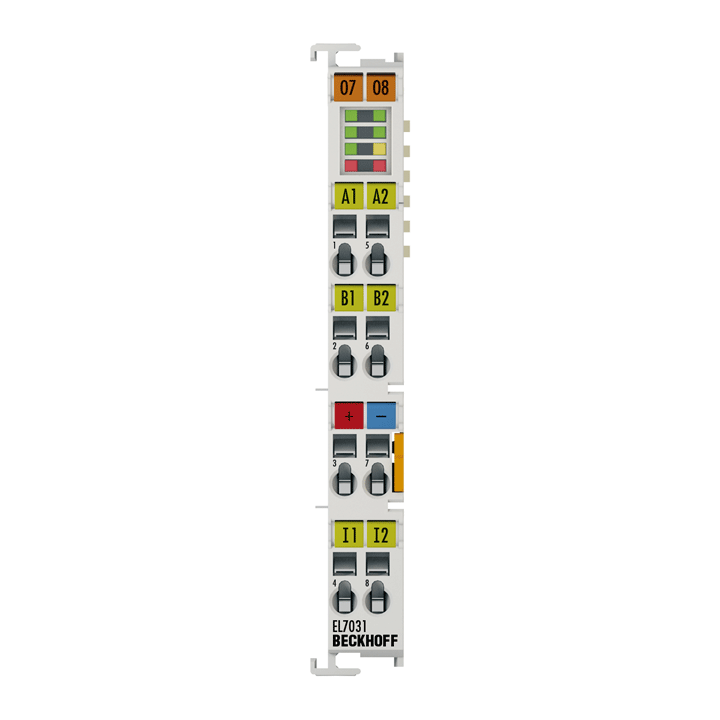 EL7031 | EtherCAT Terminal, 1-channel motion interface, stepper motor, 24 V DC, 1.5 A