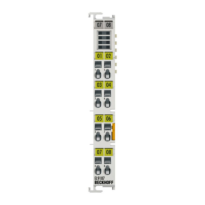 EL9187 | Potential distribution terminal, 8 x 0 V DC