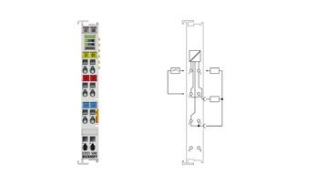 EL9221-5000 | Überstromschutzklemme 24 V DC, 1-Kanal, max. 10 A, einstellbar