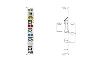 EL9221-6000 | Überstromschutzklemme 24 V DC, 1-Kanal, max. 4 A, einstellbar