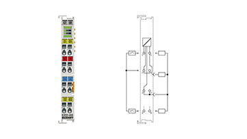 EL9222-4433 | Überstromschutzklemme 24 V DC, 2-Kanal, 3 A/3 A
