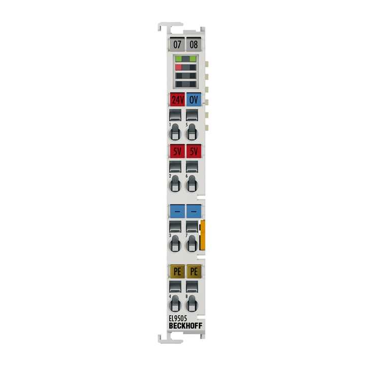 EL9505 | Power supply terminal 5 V DC | Beckhoff Worldwide