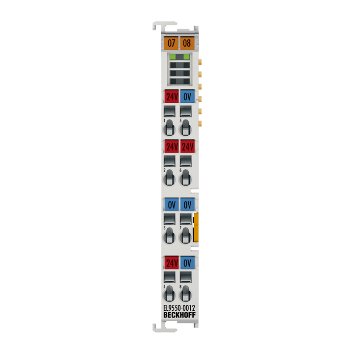 EL9550-0012 | Systemklemme, Surgefilter-System- und -Feldversorgung mit bis zu 10 A