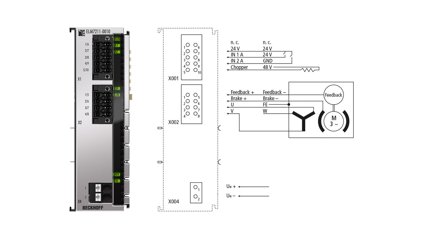 ELM7211-0010 | EtherCAT Terminal, 1-channel motion interface