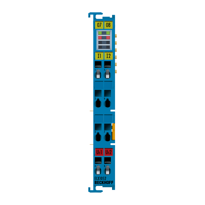 ELX1052 | EtherCAT 端子模块，2 通道数字量输入，NAMUR，Ex i