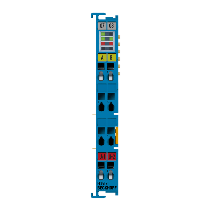 ELX5151 | EtherCAT Terminal, 1-channel encoder interface, incremental, NAMUR, Ex i