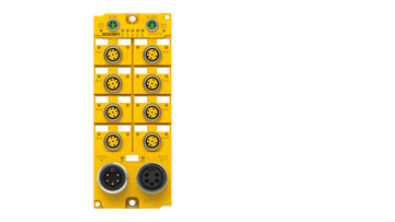 EP2918-0032 | EtherCAT Box, 8-channel digital output, 24 V DC, 2 A, M12, TwinSAFE, TwinSAFE Logic