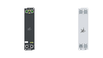 EP3752-0000 | EtherCAT Box, 2-channel, 2 x 3-axis accelerometers