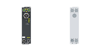 EP5001-0002 | EtherCAT Box, 1-channel encoder interface, SSI, M12