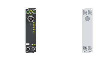 EP5151-0002 | EtherCAT Box, 1-channel encoder interface, incremental, 24 V DC HTL, 100 kHz, M12