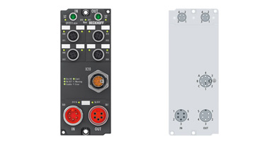 EP7211-0034 | EtherCAT Box, 1-Kanal-Motion-Interface, Servomotor, 48 V DC, 4,5 A, OCT, geeignet für STO-Anwendungen