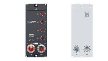 EP9224-0037 | EtherCAT Box, 4-channel power distribution, ENP to EtherCAT P