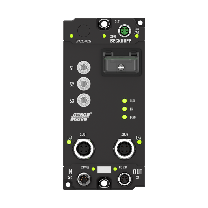 EP9320-0022 | EtherCAT Box, PROFINET RT