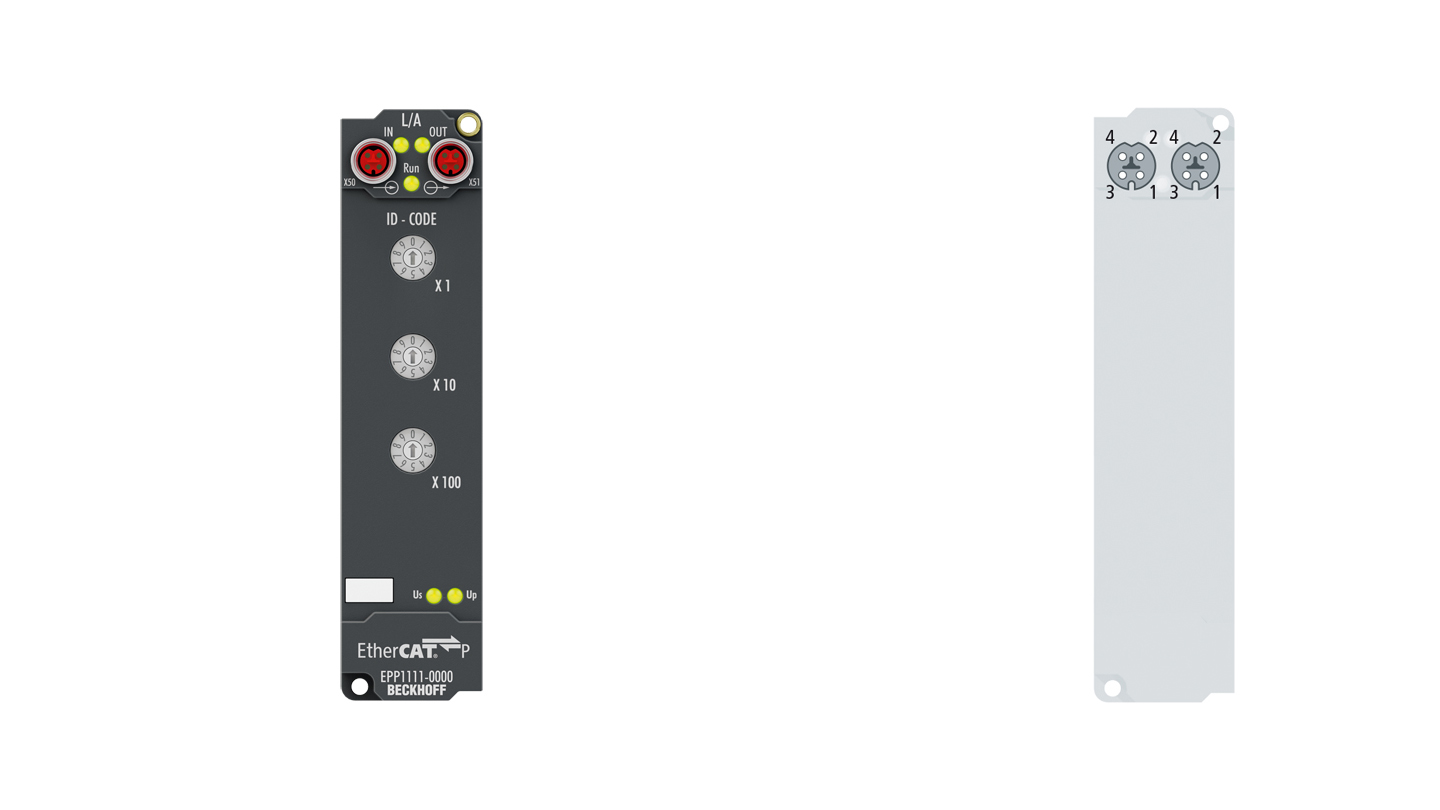 EPP1111-0000 | EtherCAT P-Box, ID-Switch