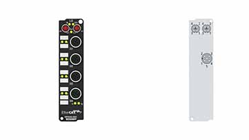 EPP3048-0002 | EtherCAT P Box, 8-channel analog input, current, ±20 mA, 16 bit, single-ended, 2 ksps, M12
