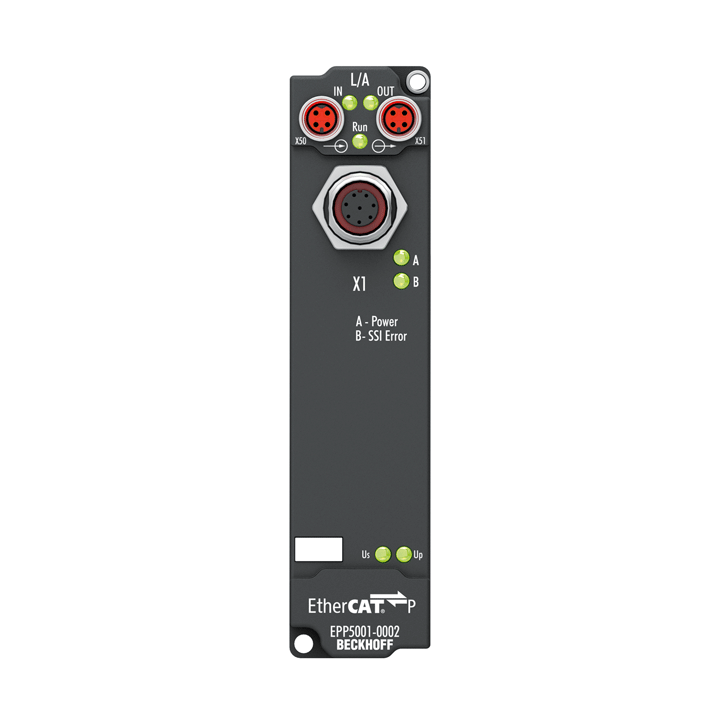 EPP5001-0002 | EtherCAT P-Box, 1-Kanal-Encoder-Interface, SSI, M12