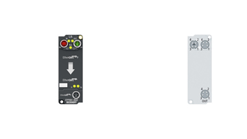 EPP9001-0060 | EtherCAT P/EtherCAT connector, with power transmission