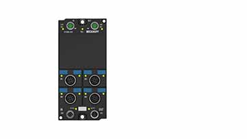 EPX2004-0022 | EtherCAT Box, 4-channel digital output, 24 V DC, 50 mA, M12, Ex i