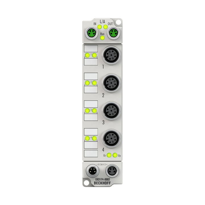 ER3174-0002 | EtherCAT Box, 4-channel analog input, multi-function