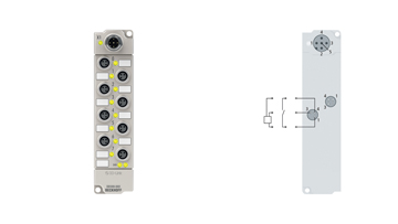 ERI1008-0001 | IO-Link box, 8-channel digital input, 24 V DC, 3 ms, M8, zinc die-cast