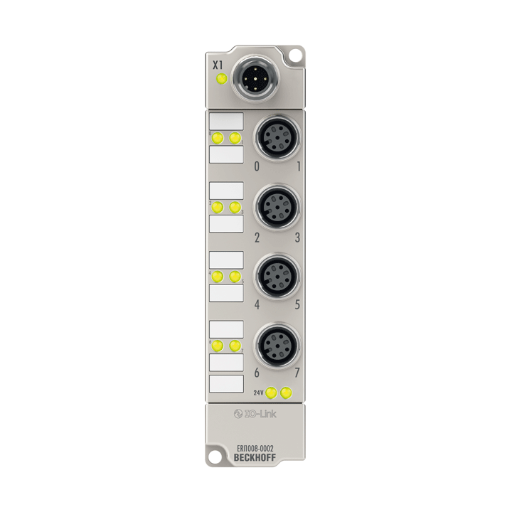 ERI1008-0002 | IO-Link box, 8-channel digital input, 24 V DC, 3 ms, M12, zinc die-cast