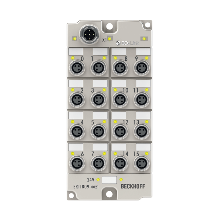 ERI1809-0021 | IO-Link-Box, 16-Kanal-Digital-Eingang, 24 V DC, 3 ms, M8, Zinkdruckguss