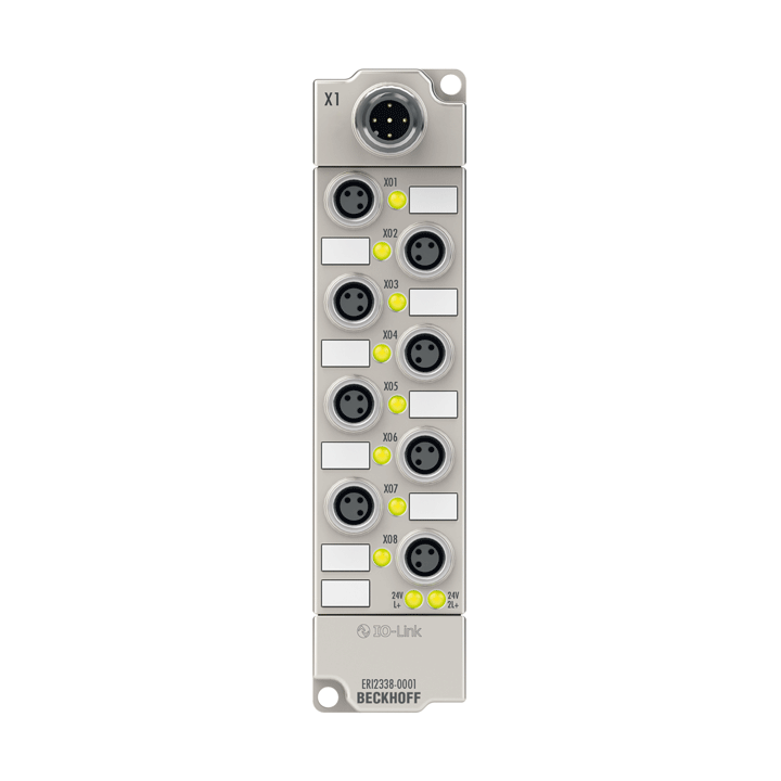 ERI2338-0001 | IO-Link box, 8-channel digital combi, 24 V DC, 3 ms, 0.5 A, M8, zinc die-cast