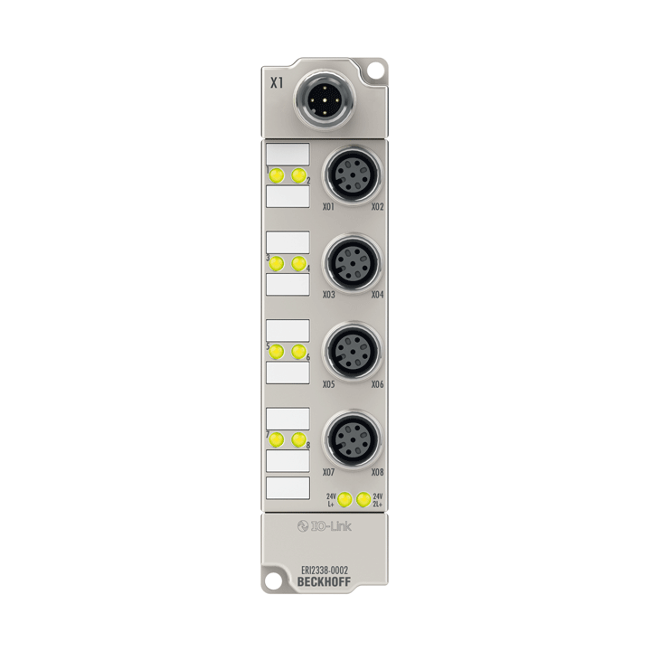 ERI2338-0002 | IO-Link box, 8-channel digital combi, 24 V DC, 3 ms, 0.5 A, M12, zinc die-cast