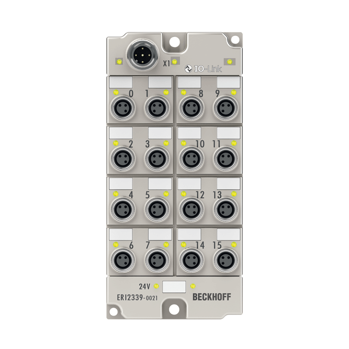 ERI2339-0021 | IO-Link-Box, 16-Kanal-Digital-Kombi, 24 V DC, 3 ms, 0,5 A, M8, Zinkdruckguss