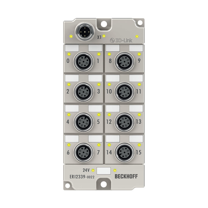 ERI2339-0022 | IO-Link box, 16-channel digital combi, 24 V DC, 3 ms, 0.5 A, M12, zinc die-cast