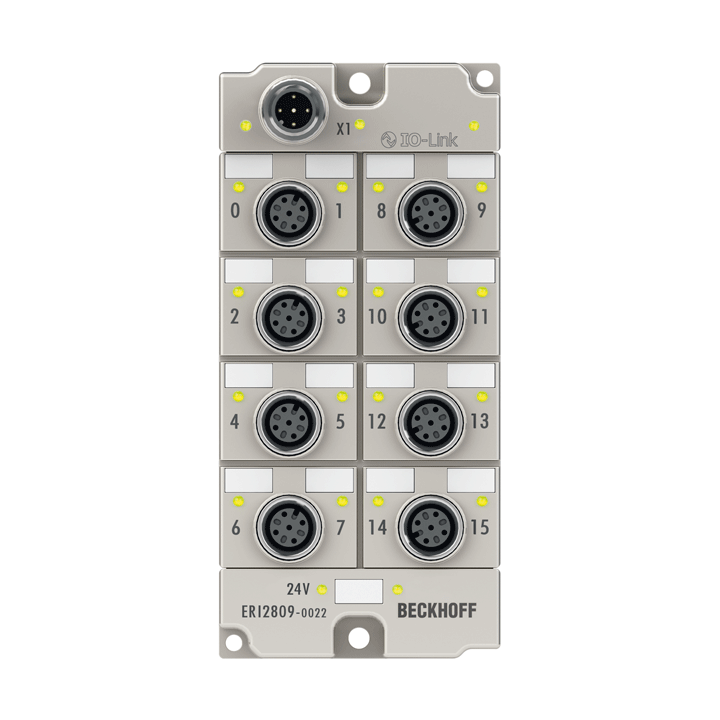 ERI2809-0022 | IO-Link-Box, 16-Kanal-Digital-Ausgang, 24 V DC, 0,5 A, M12, Zinkdruckguss