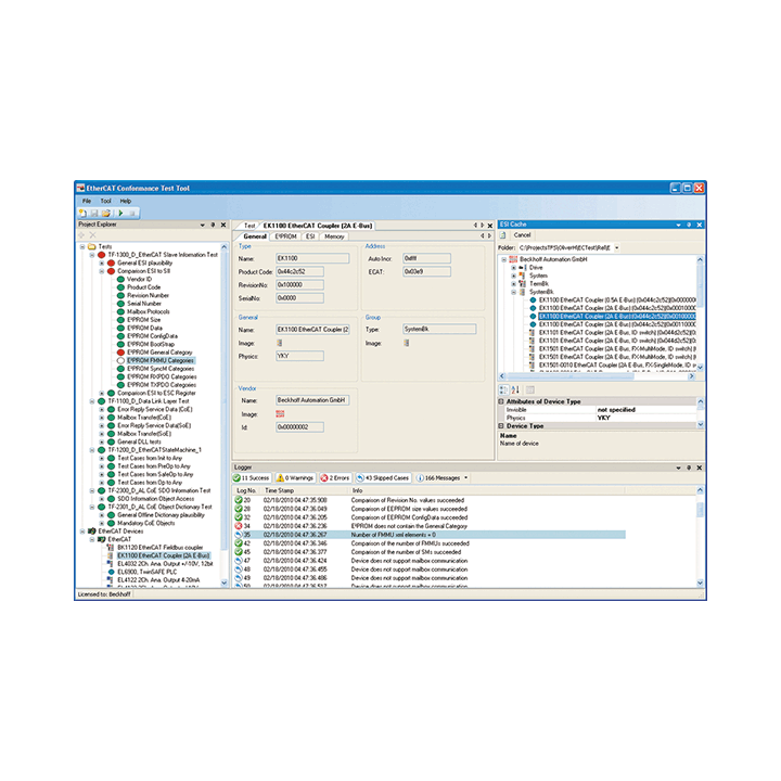 ET9400 | EtherCAT-Conformance-Test-Tool (CTT)