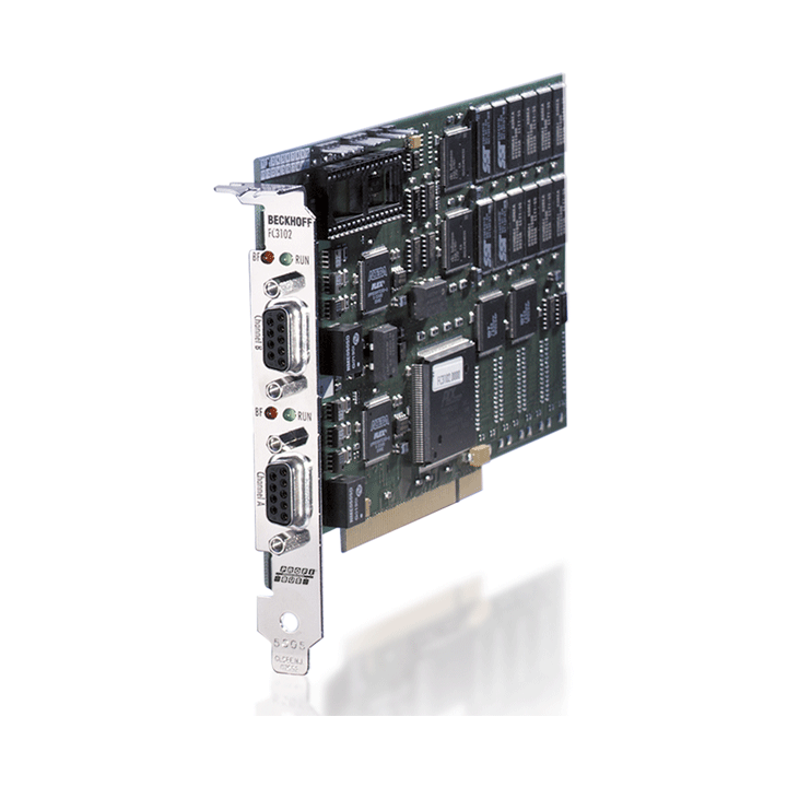 FC3102 | PROFIBUS master/slave card, 2 channels, PCI