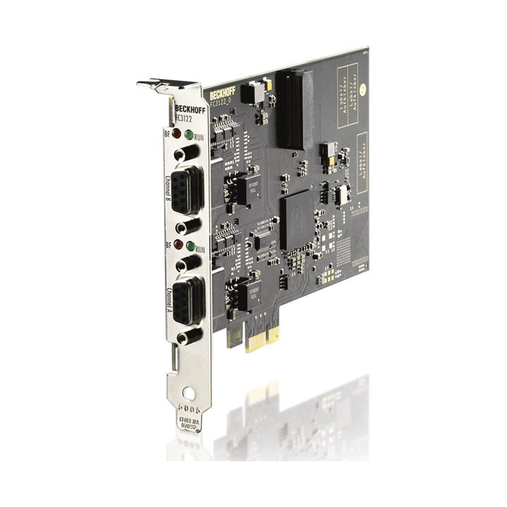 FC3122 | PROFIBUS master/slave card, 2 channels, PCIe x1