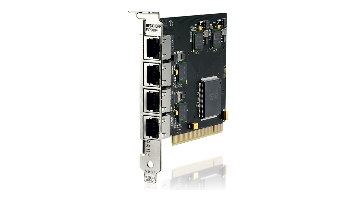 FC9004 | Ethernet card, 4 channels, PCI