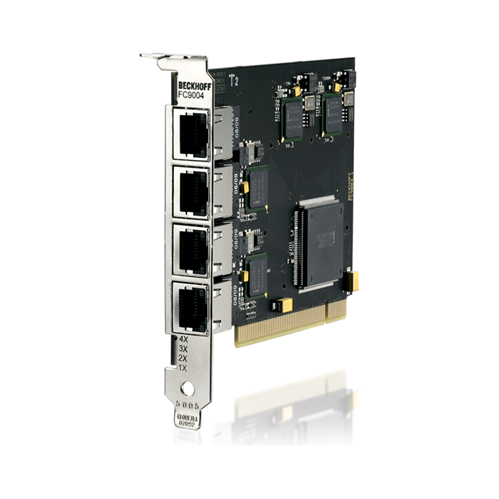 FC9004 | Ethernet card, 4 channels, PCI