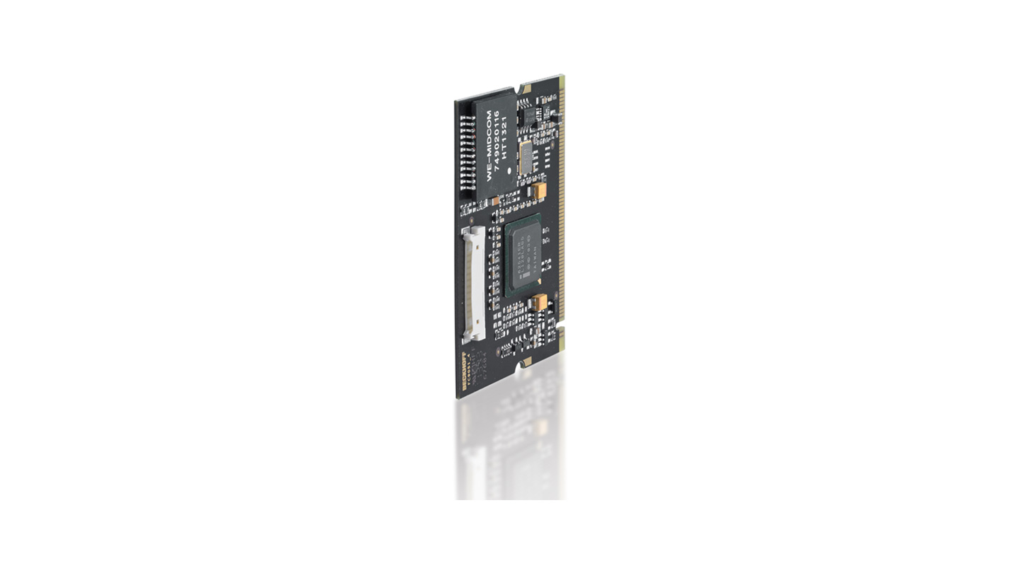 FC9051 | Infrastructure, 1-channel fieldbus card, Ethernet, 100 Mbit/s, Mini PCI
