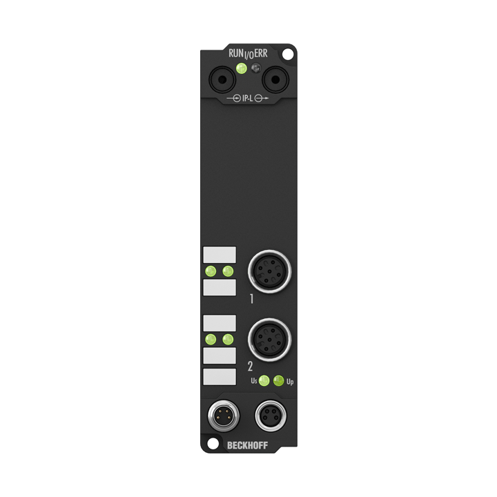 IE2512 | Extension Box, 2-channel PWM output, 24 V DC, 2.5 A, M12