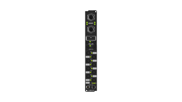 IL2300-B110 | Coupler Box, 4-channel digital input + 4-channel digital output, EtherCAT, 24 V DC, 3 ms, 0.5 A, Ø8