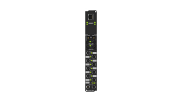 IL2301-C900 | SPS Box, 4-Kanal-Digital-Eingang + 4-Kanal-Digital-Ausgang, Ethernet, 24 V DC, 3 ms, 0,5 A, M8