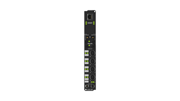 IL2302-C900 | SPS Box, 4-Kanal-Digital-Eingang + 4-Kanal-Digital-Ausgang, Ethernet, 24 V DC, 3 ms, 0,5 A, M12