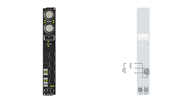 IP2512-B400 | Fieldbus Box, 2-channel PWM output, Interbus, 24 V DC, 2.5 A, M12