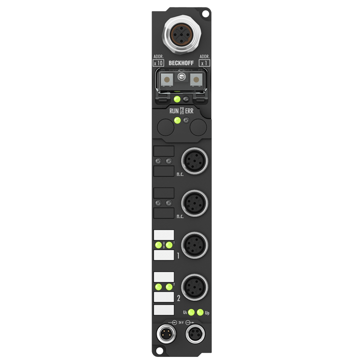 IP2512-Bxxx | Fieldbus Box, 2-channel PWM output, 24 V DC, 2.5 A, M12