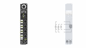 IP4112-B310 | Fieldbus Box, 4-channel analog output, PROFIBUS, current, 0/4…20 mA, 16 bit, single-ended, M12