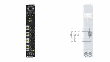 IP4112-B510 | Fieldbus Box, 4-channel analog output, CANopen, current, 0/4…20 mA, 16 bit, single-ended, M12