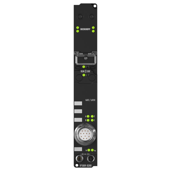 IP5009-B200 | Fieldbus Box, 1-channel encoder interface, Lightbus, SSI, M23