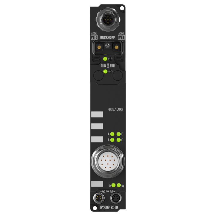 IP5009-B518 | Fieldbus Box, 1-channel encoder interface, CANopen, SSI, M23, integrated T-connector