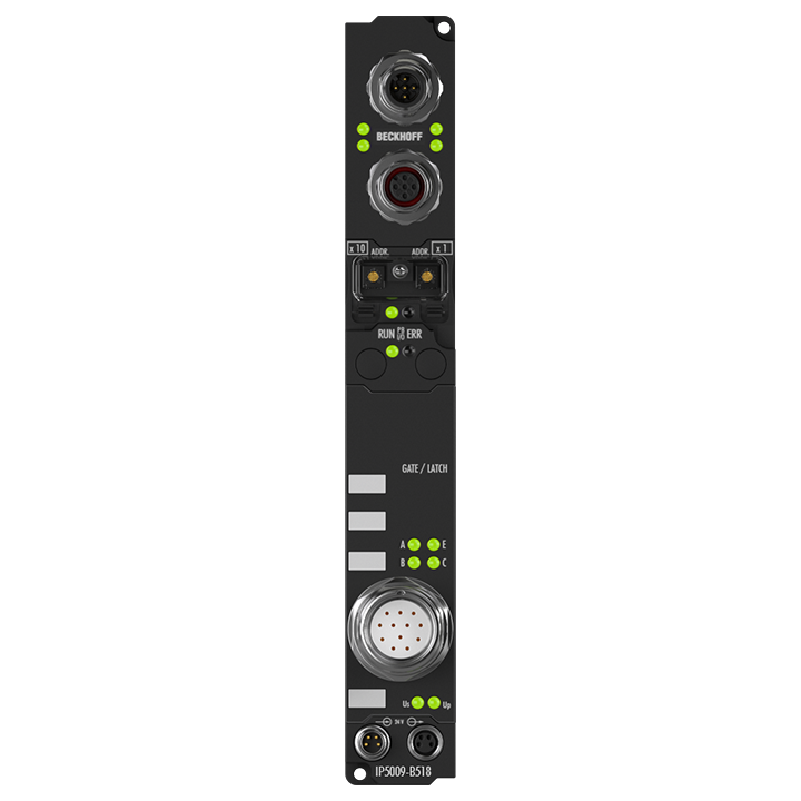 IP5009-B518 | Fieldbus Box, 1-channel encoder interface, CANopen, SSI, M23, integrated T-connector